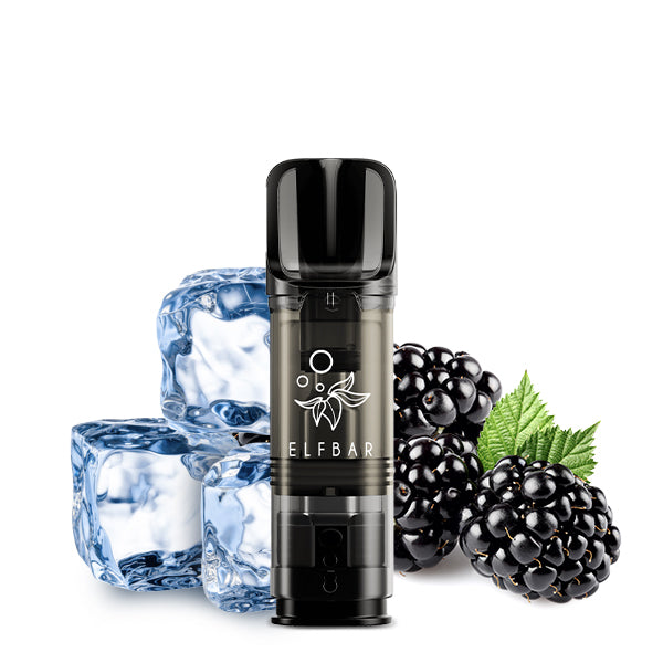 Elfbar Blackberry Ice Pods 20 MG Nikotin 2 Stk.