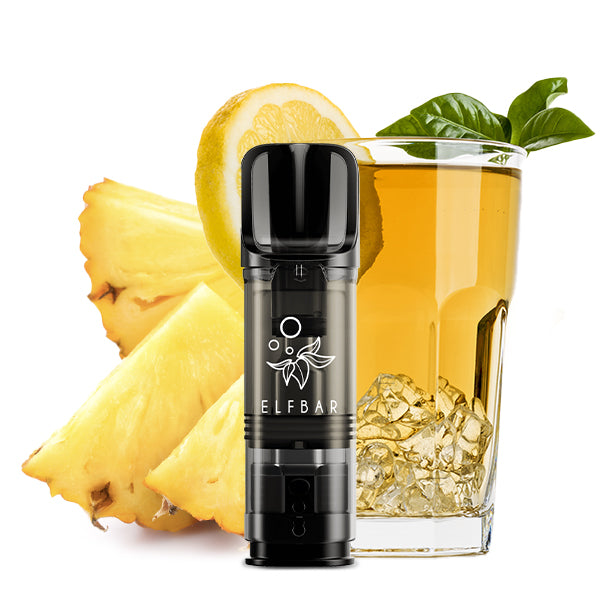 Elfbar Pineapple Lemon QI Pods  20 MG Nikotin 2 Stk.