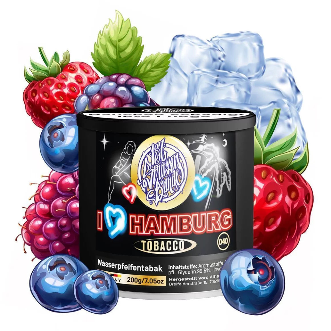 187 Strassenbande I Love Hamburg 200g Tabak