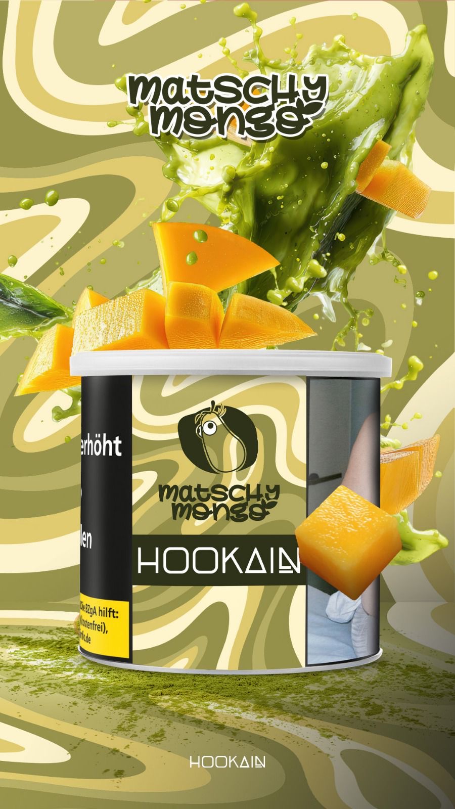 Hookain Matchy Mango  200g Tabak