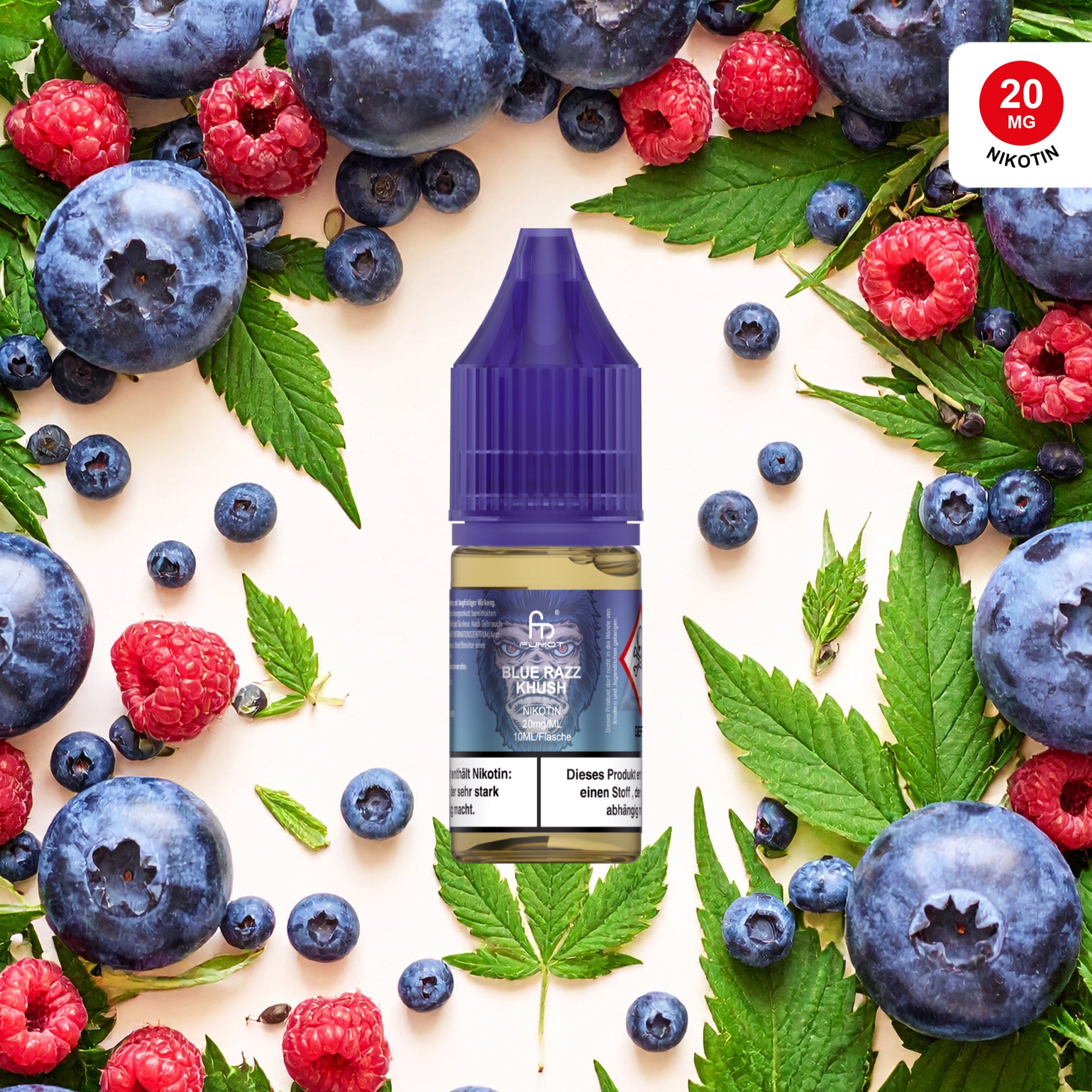 RandM Tornado - Blue Razz Kush