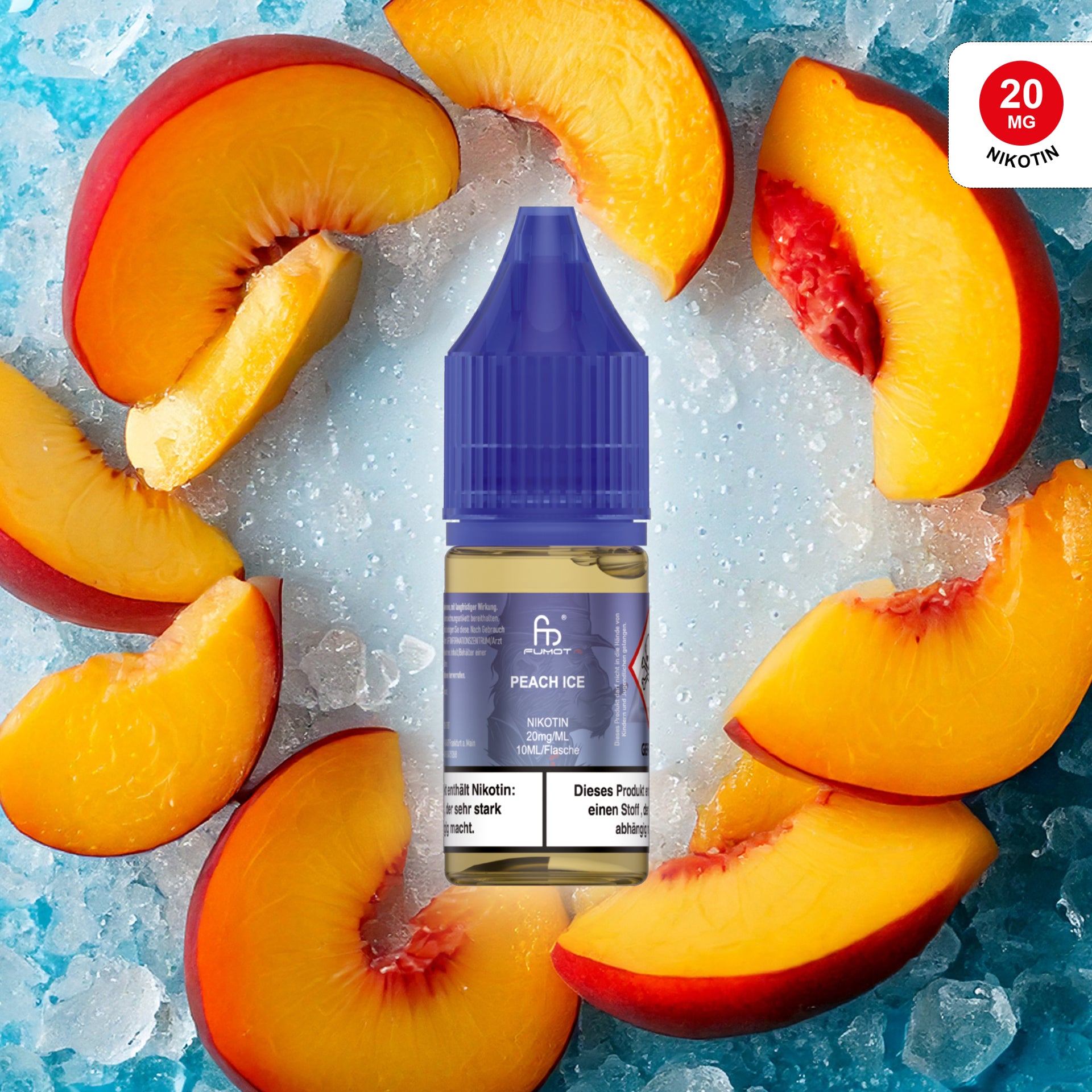 RandM Tornado - Peach Ice