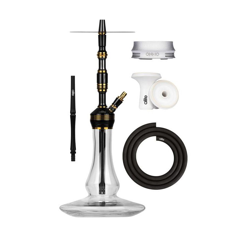 alite Bash - Lounge - Black/Gold Shisha