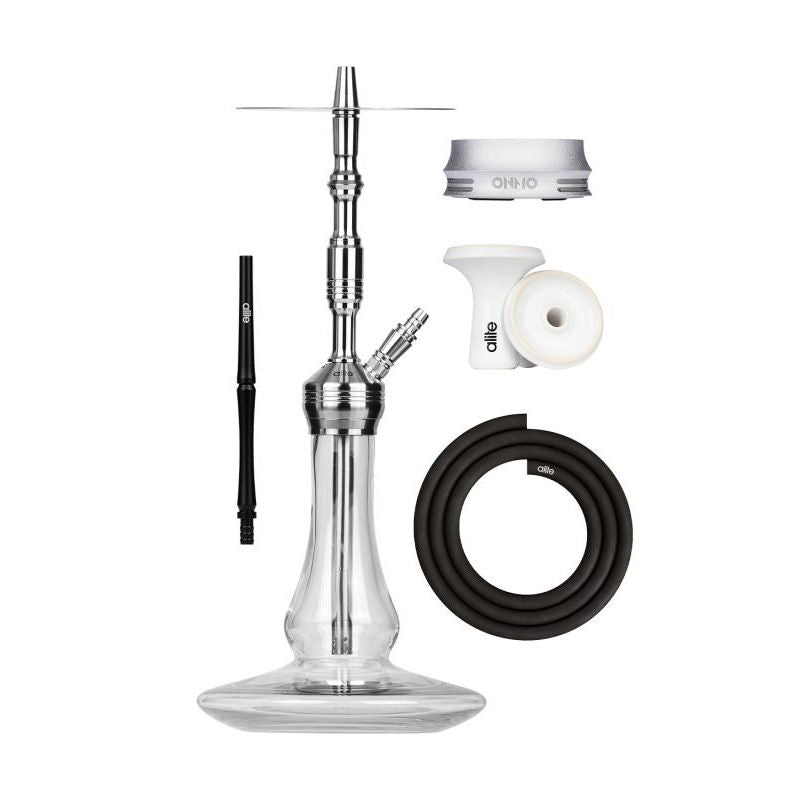 alite Bash - Lounge - Silver Shisha