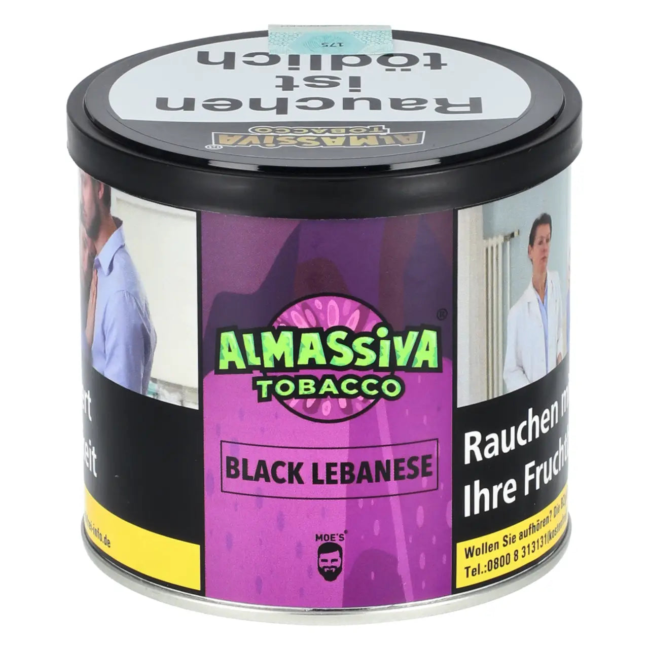 Almassiva Tobacco 200G Black Lebanese
