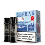Elfbar Blueberry Sour Raspberry  20 MG Nikotin 2 Stk.