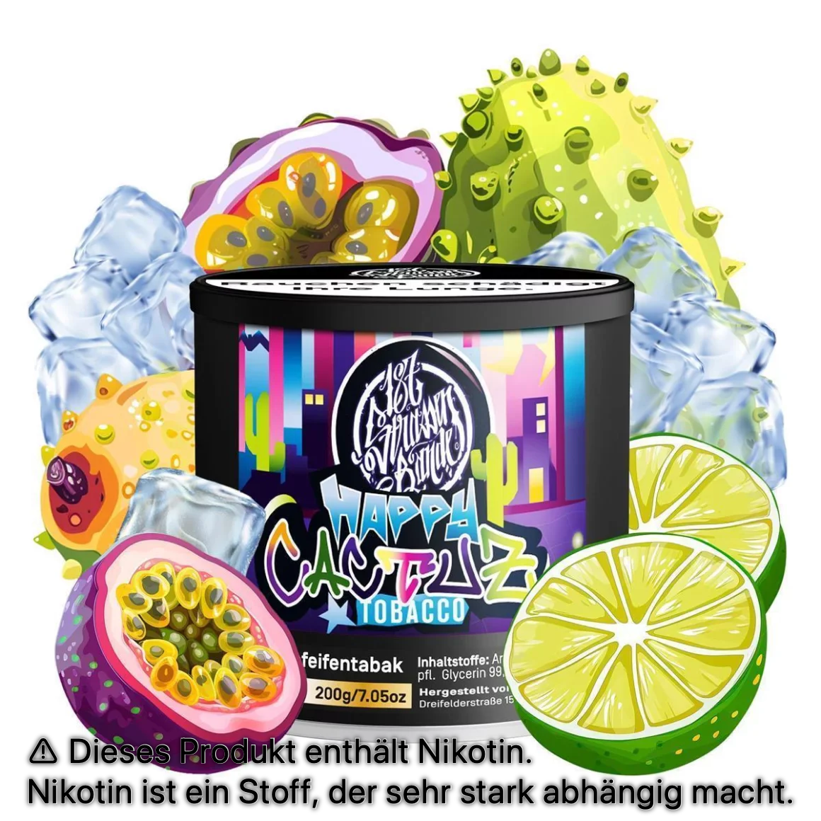 Watermarked - 187 Strassenbande Happy Cactuz 200g Tabak