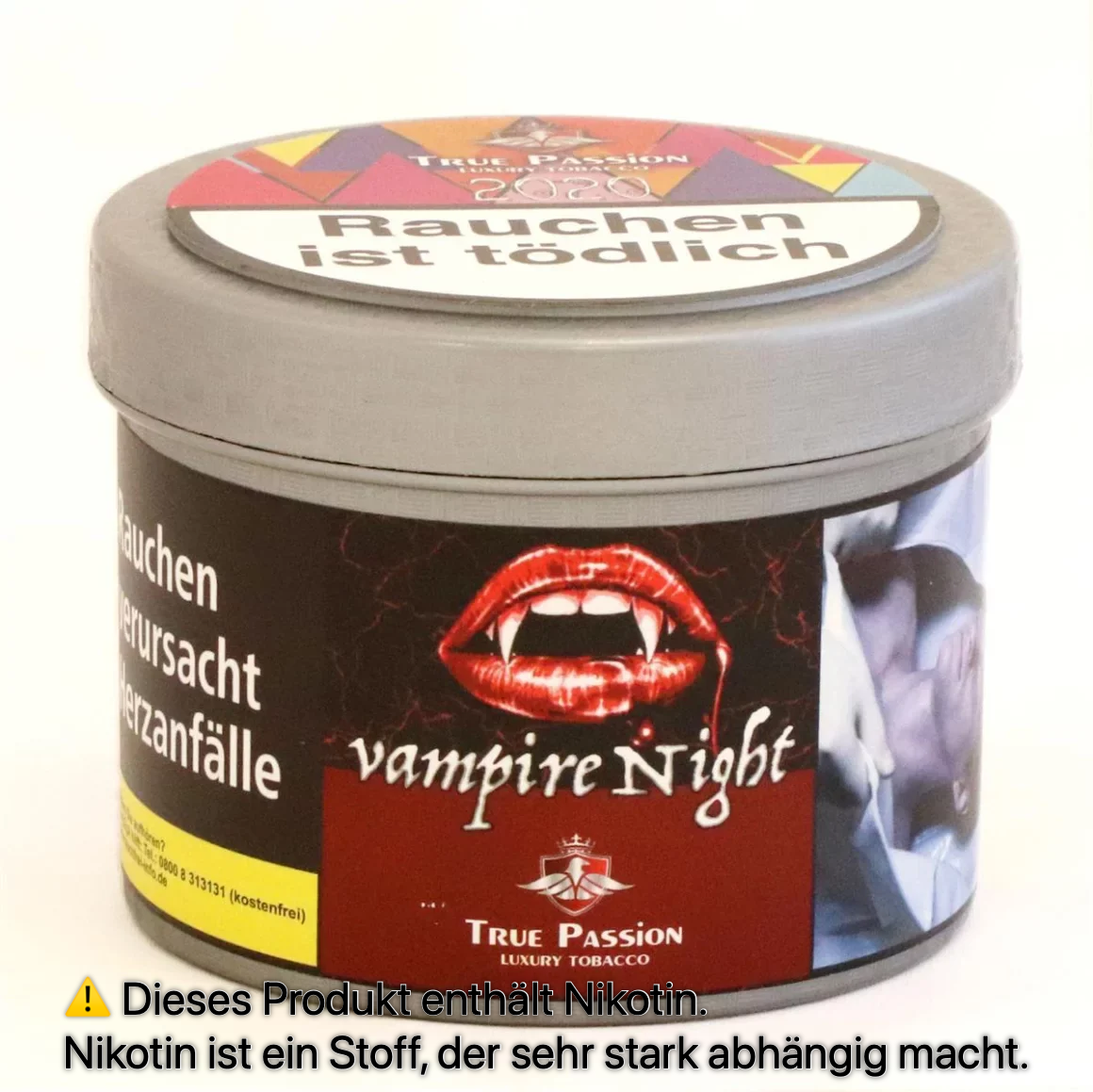 Watermarked - True Passion Vampire Night 200g Tabak
