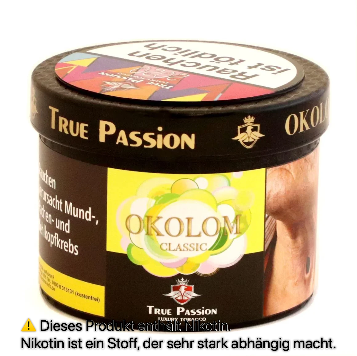 Watermarked - True Passion Okolom 200g Tabak