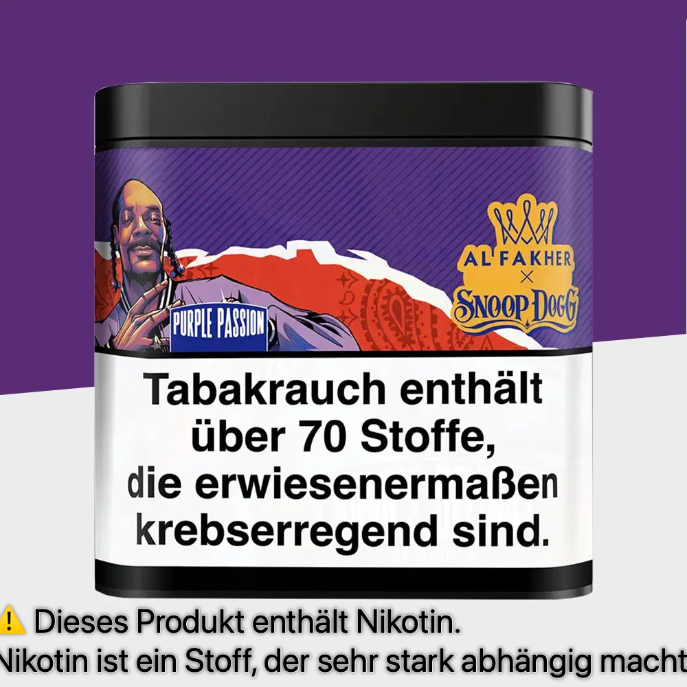 Watermarked - Al Fakher Purple Passion 180g Tabak