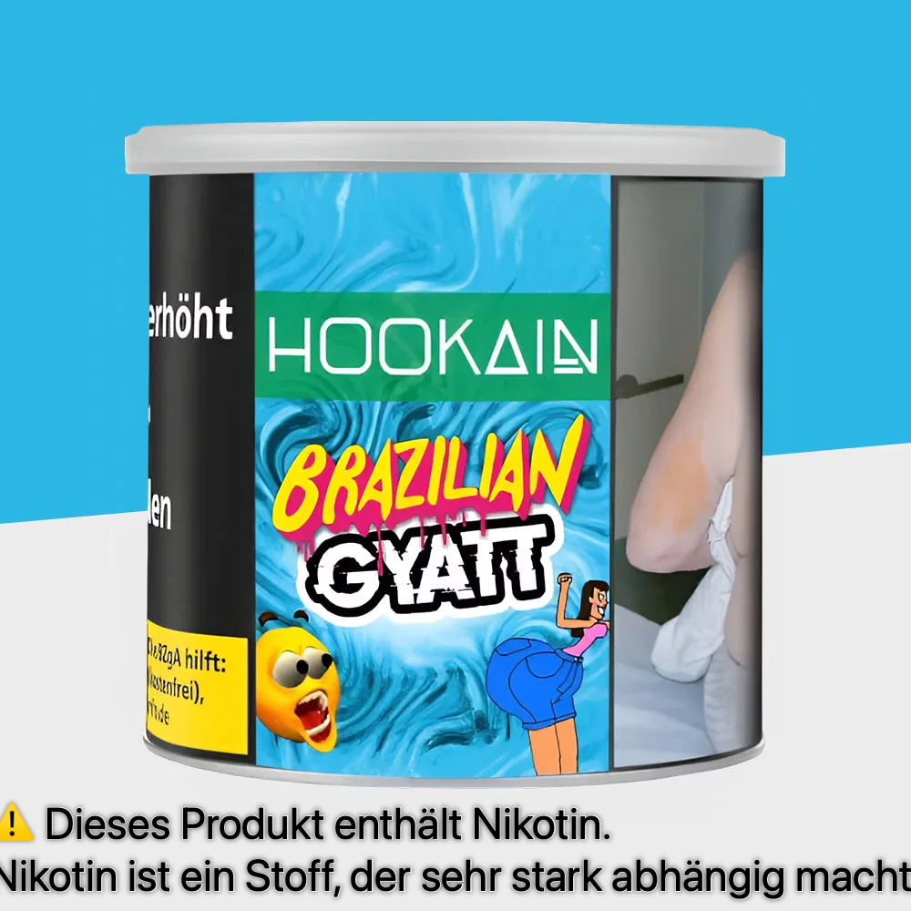 Watermarked - Hookain Brazilian Gyatt 200g Tabak