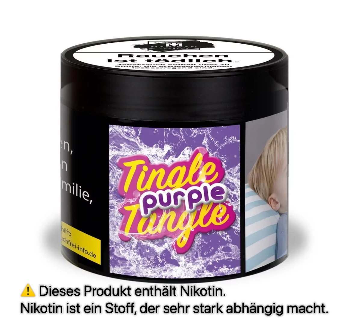 Watermarked - Maridian Tingle Tangle Purple 200g Tabak