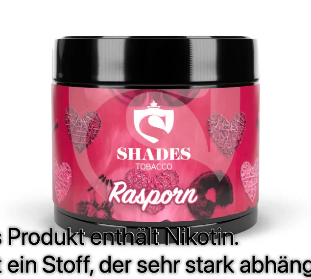 Watermarked - Shades Rasporn 200g Tabak