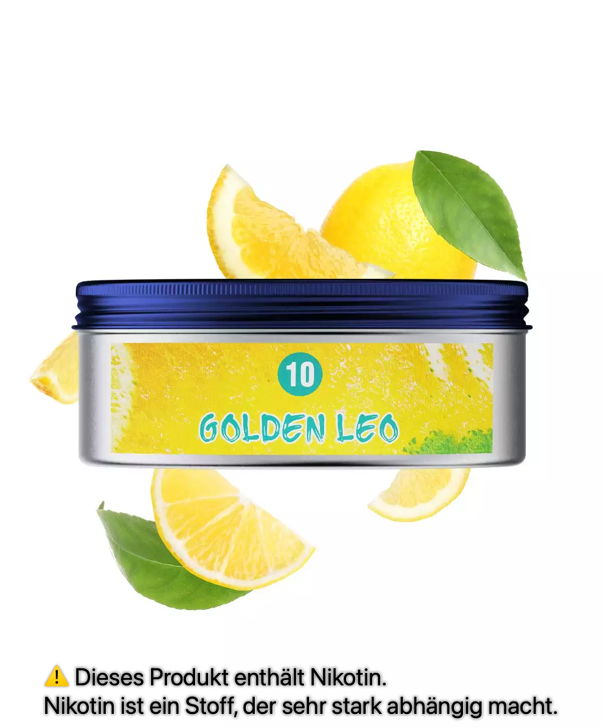 Watermarked - Aqua Menta Golden Leo 200g Tabak