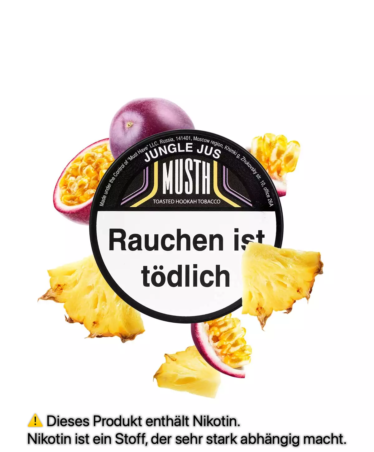 Watermarked - Must H Jungle Jus 200g Darkblend Tabak